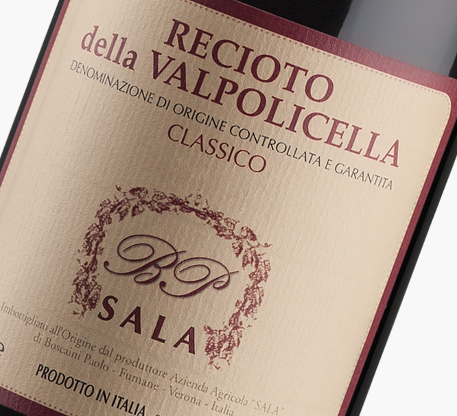 RECIOTO DELLA VALPOLICELLA DOCG